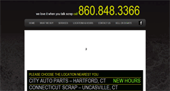 Desktop Screenshot of connecticutscrap.com